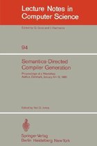Semantics-Directed Compiler Generation