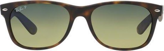Ray-Ban RB2132 894/76 - New Wayfarer (Classic) - zonnebril - Tortoise / Blauw-Groen Gradiënt - Gepolariseerd - 55mm — afbeelding 2