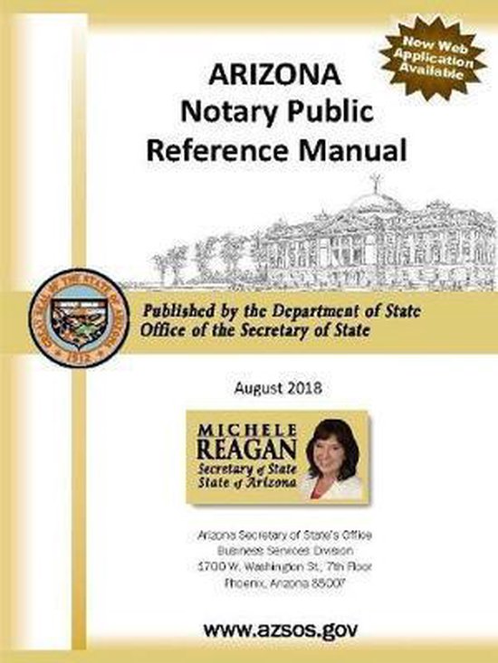 Arizona Notary Public Reference Manual 9780359571857 Arizona
