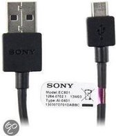 Sony Datakabel EC-801 MicroUSB (voor alle Sony toestellen met een micro usb aansluiting)