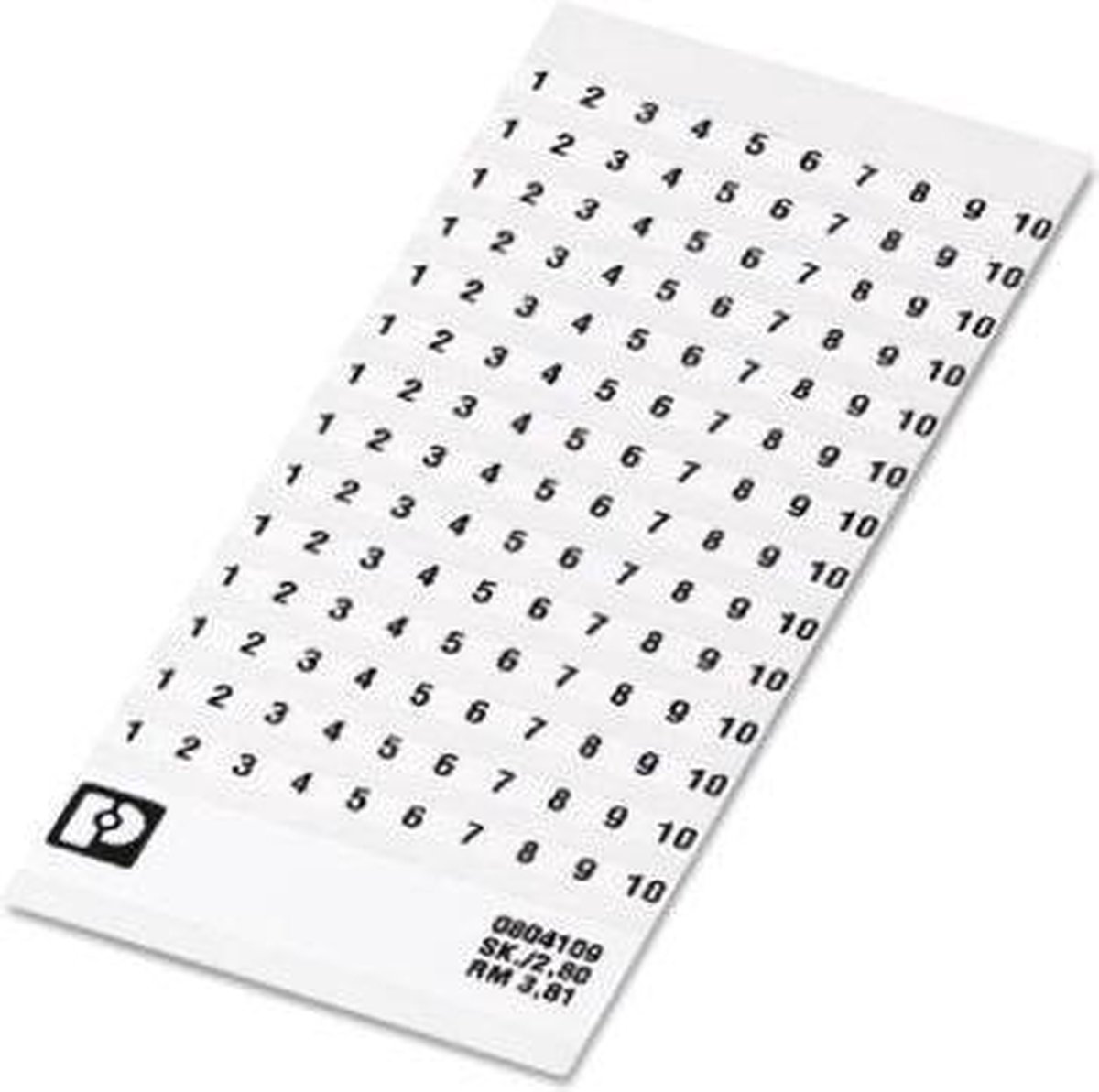 Phoenix Contact eindplaat D-ST 2.5-QUATTRO - grijs (3030514) per 10 stuks