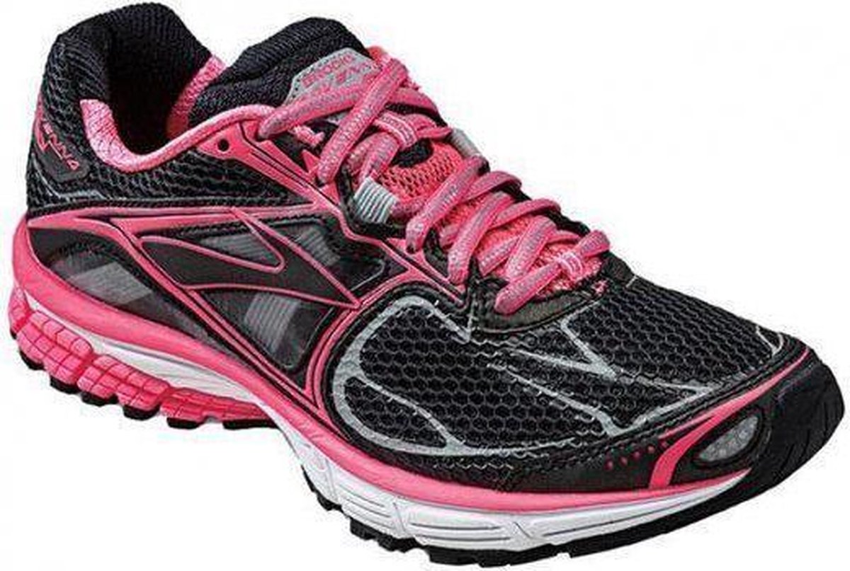 Brooks Ravenna 5 Ladies Running Shoes Hardloopschoenen Vrouwen Maat 40 Zwart Roze bol