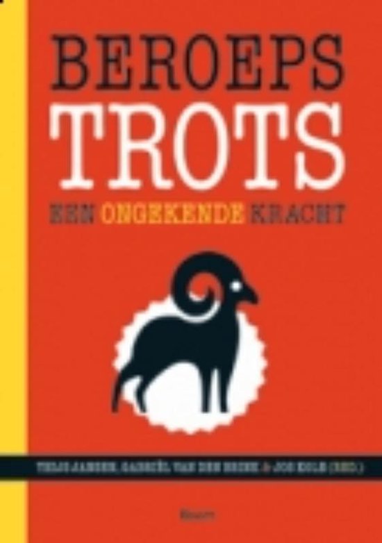 Cover van het boek 'Beroepstrots'