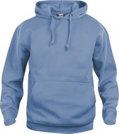 Basic hoody lichtblauw xl