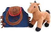 Small Foot Western Handtas Met Pony Pluche 2 Liter