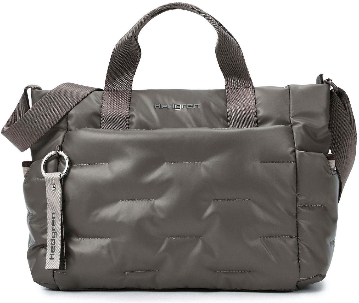 Hedgren schoudertas Cocoon Softy Handbag Sepia donkergrijs