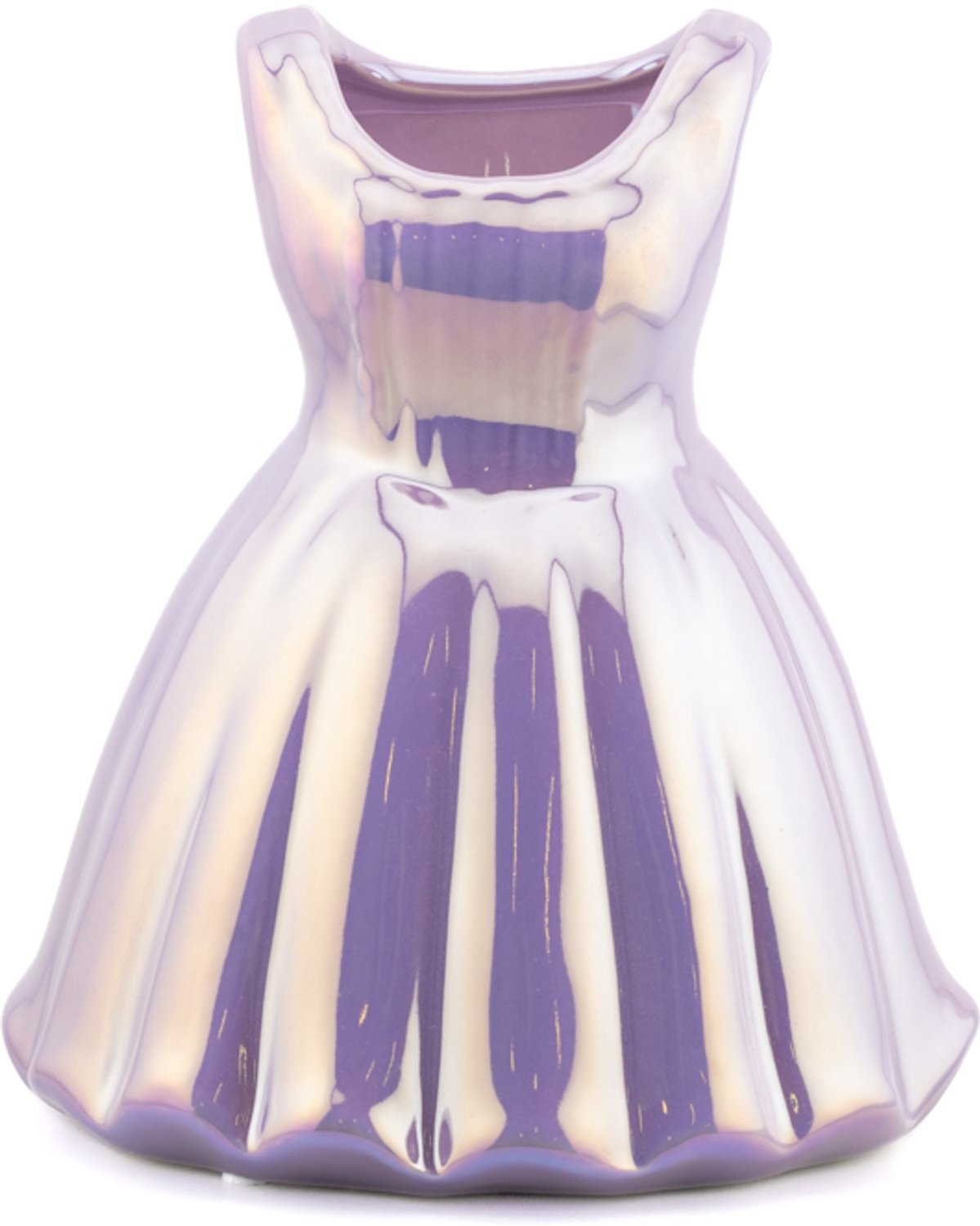 Aardewerk vaas Princess dress paars