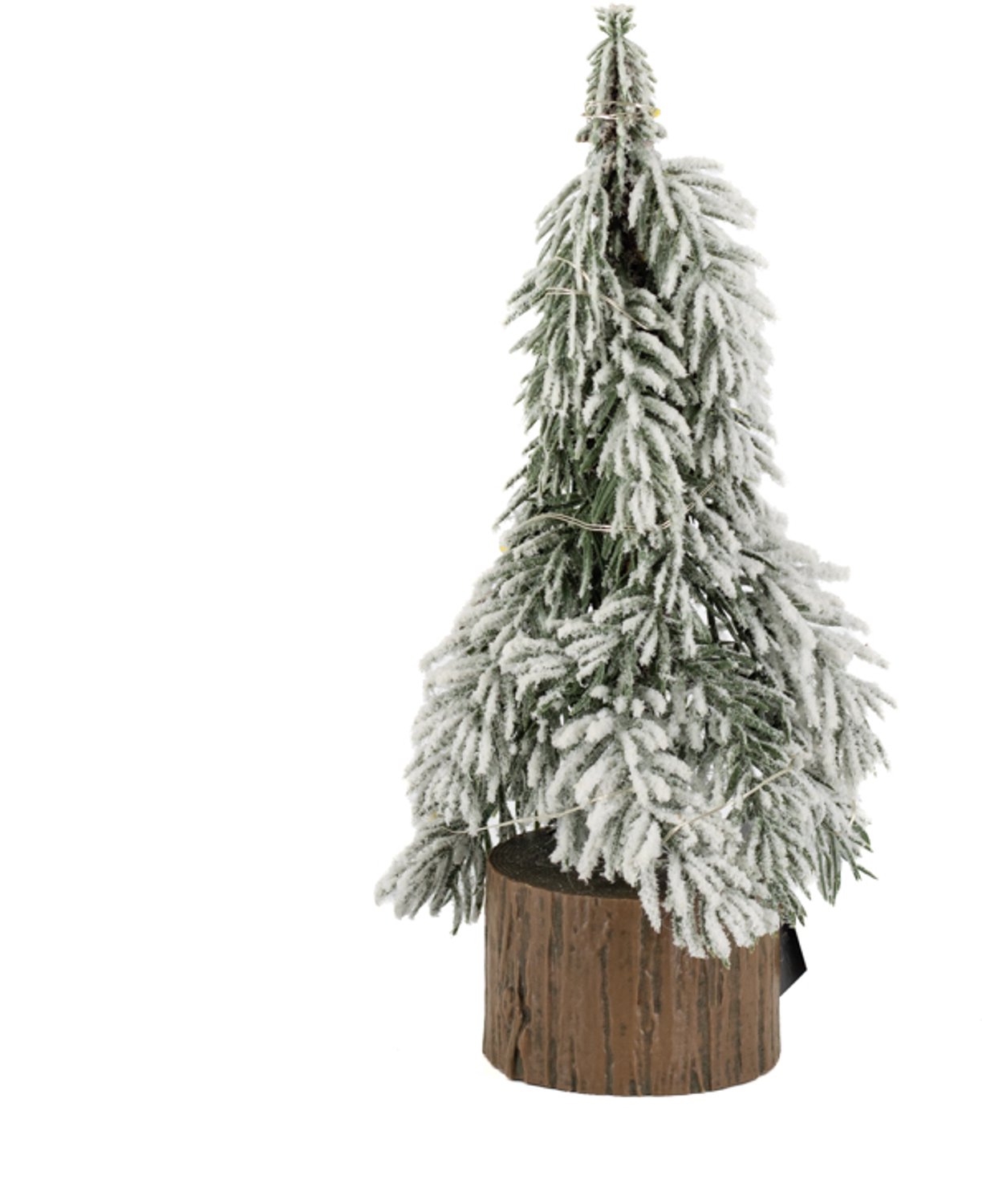Kunst kerstboom Spruce met LED 27cm