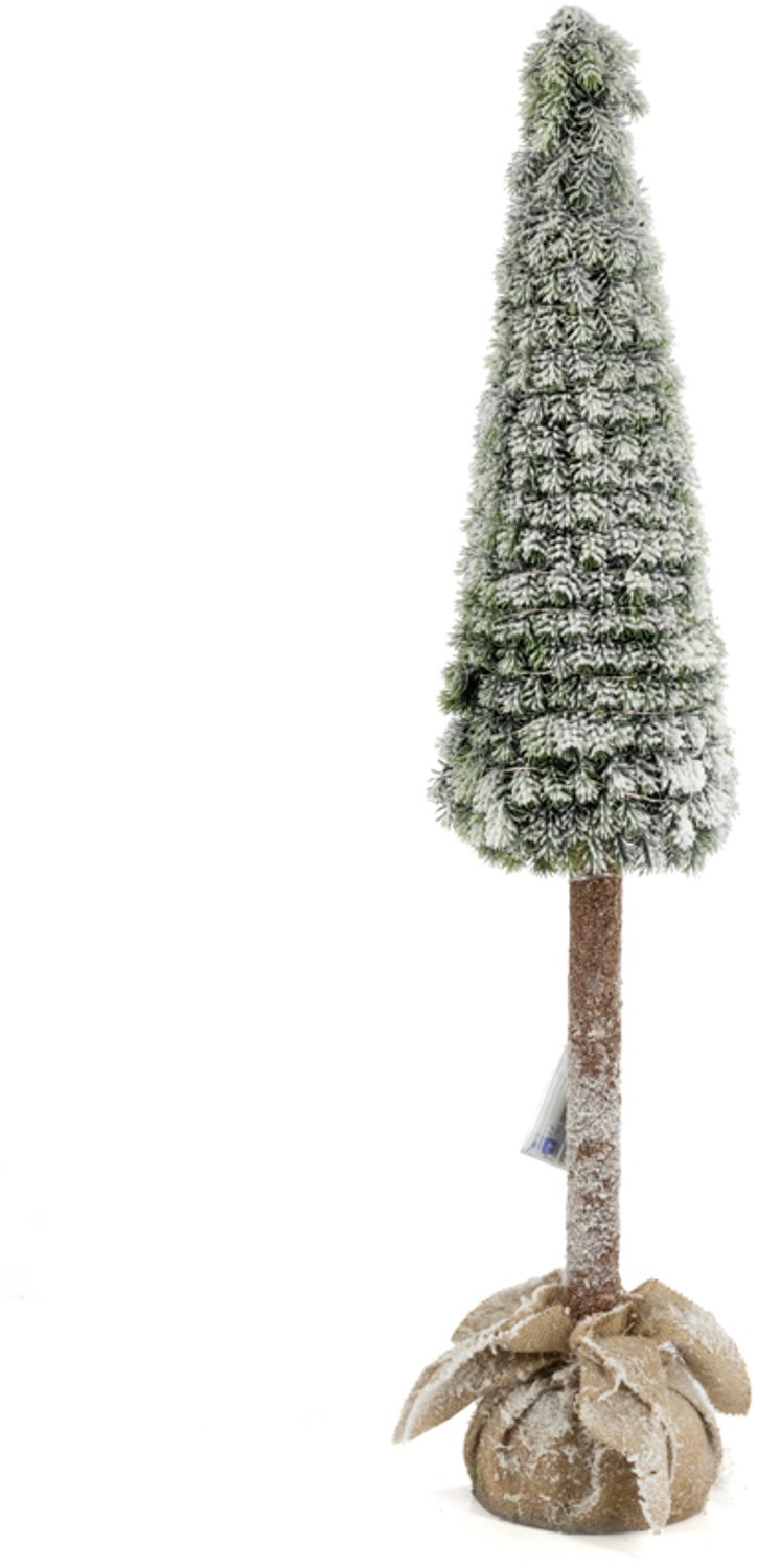 Kunst kerstboom Frost met LED 97cm