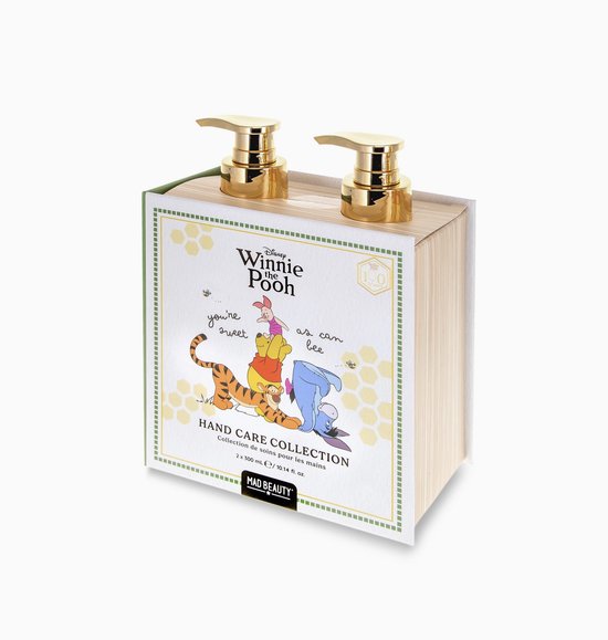 Disney Winnie the Pooh Handverzorgingsset – Handzeep & Handlotion 2 x 300 ml – Honey & Orange Blossom – Mad Beauty