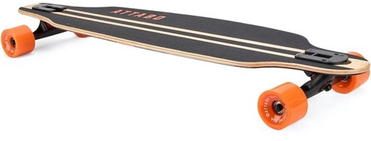 Longboard 9×38 Inch Esdoorn dek en ABEC-7 lagers Stabiliteit en comfort