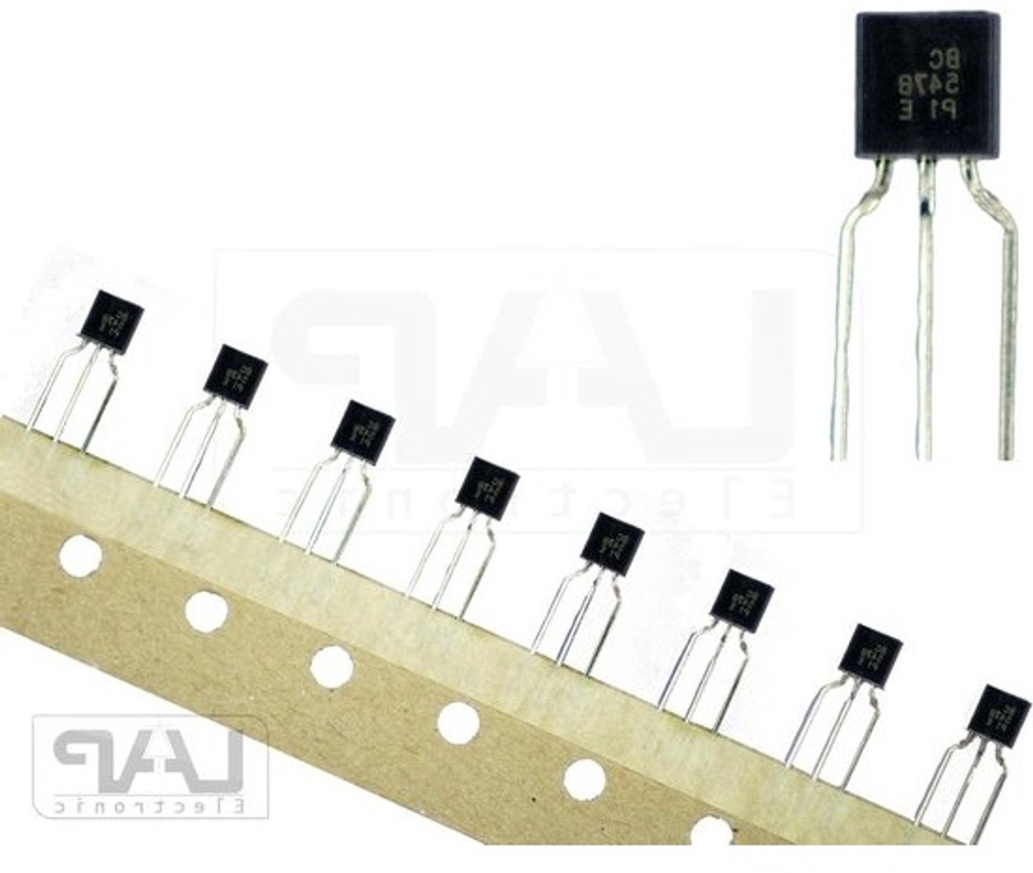 Set van 50 BC547 B NPN-transistoren 45V 0,1 A TO92 BC547B transistor