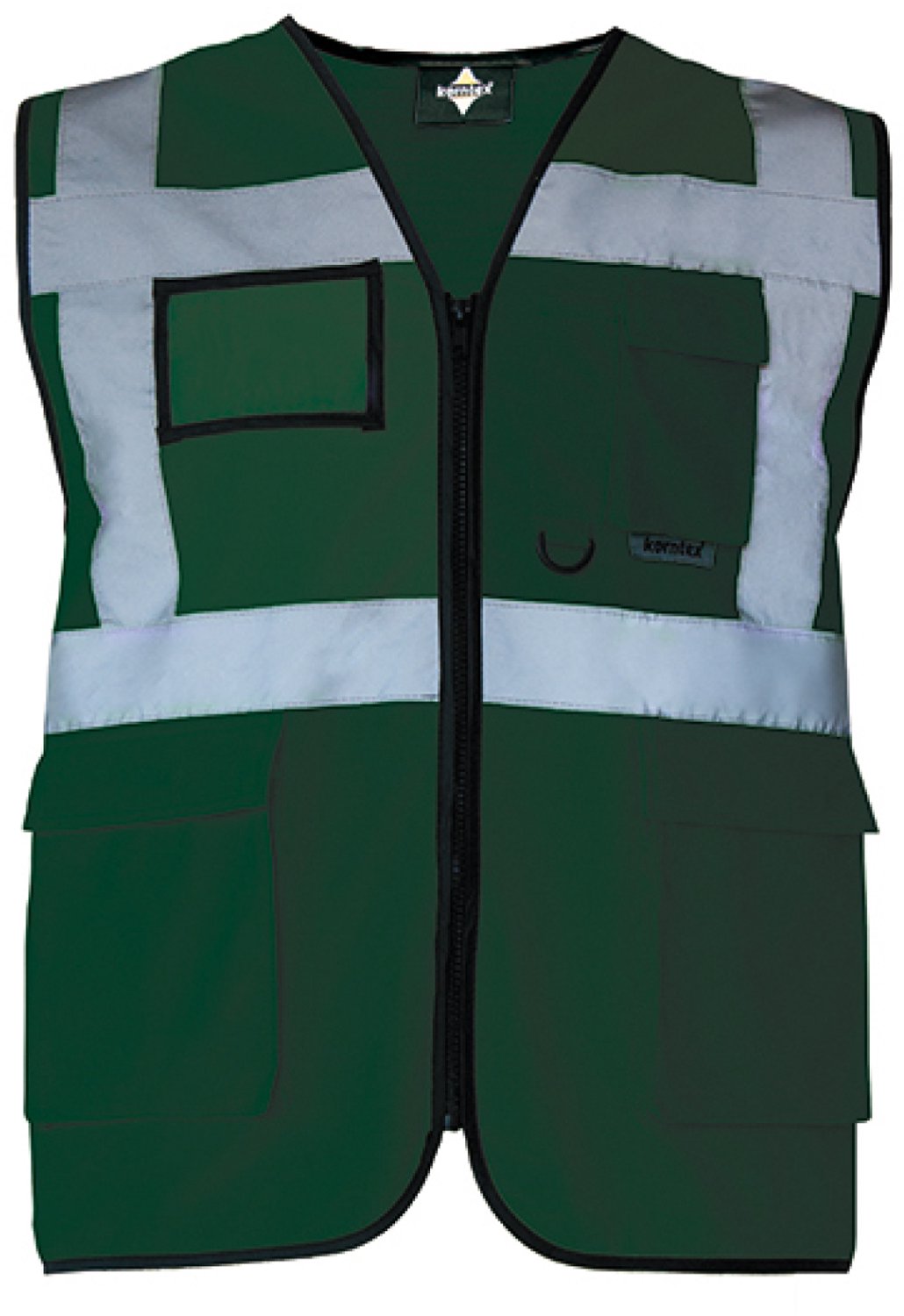 Korntex Executive Multifunctional Safety Vest Berlin KX802 - Paramedic green - M