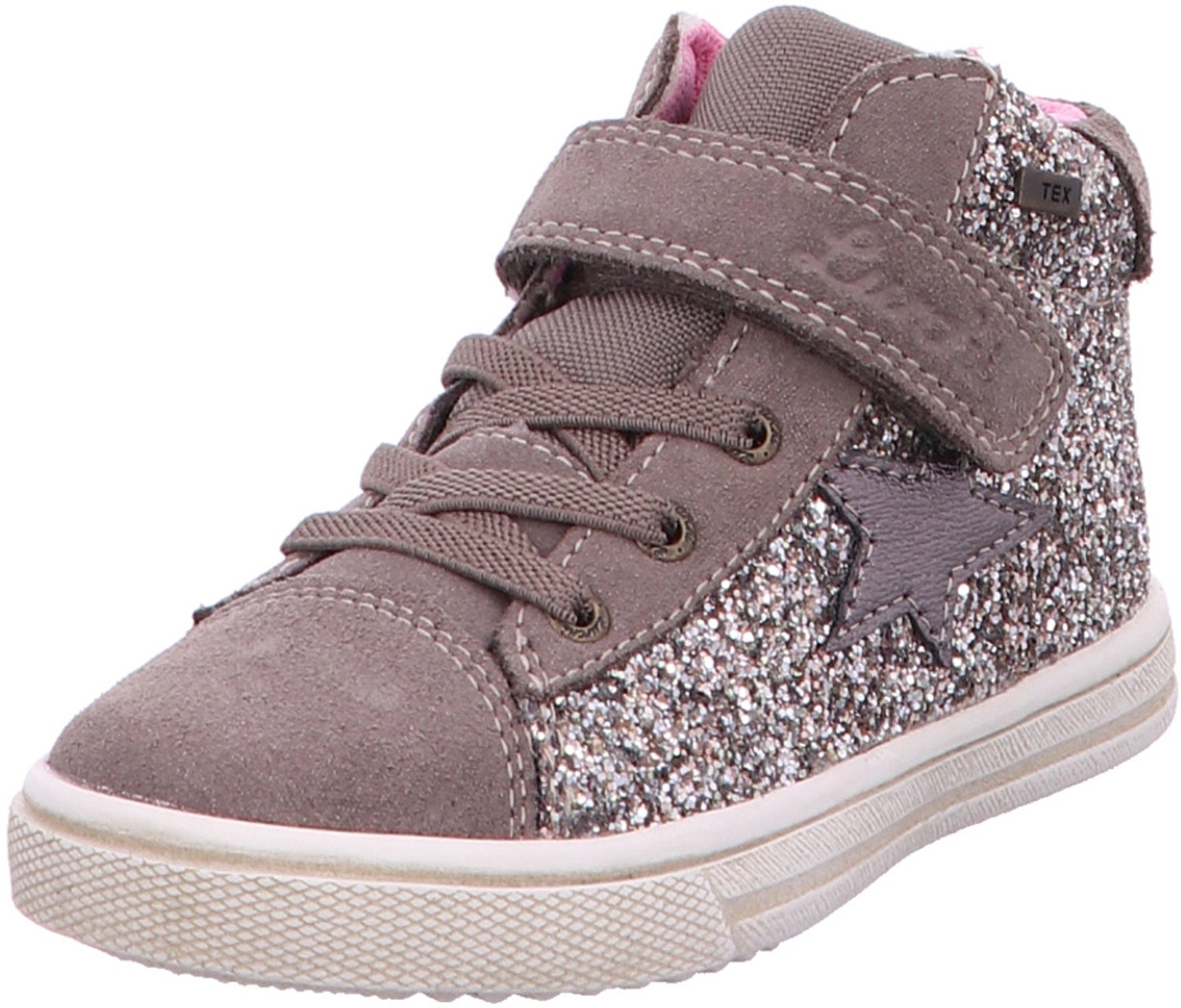 Lurchi dames laarzen taupe maat 35
