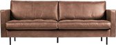 WOOOD Rodeo Classic 2,5-Zits Bank - Recycle Leer - Cognac - 83x230x88