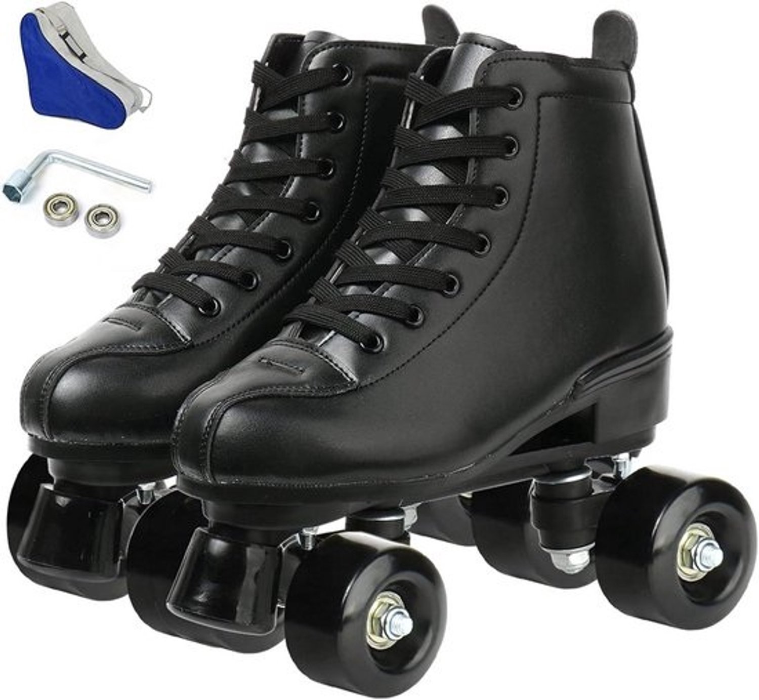Verstelbare rolschaatsen met dubbele rij High-top voor volwassenen en beginners