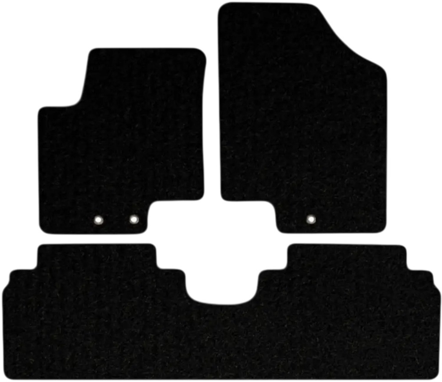 Automatten Kia Venga 2010-2019 - Velours - Perfecte pasvorm - 3-delig
