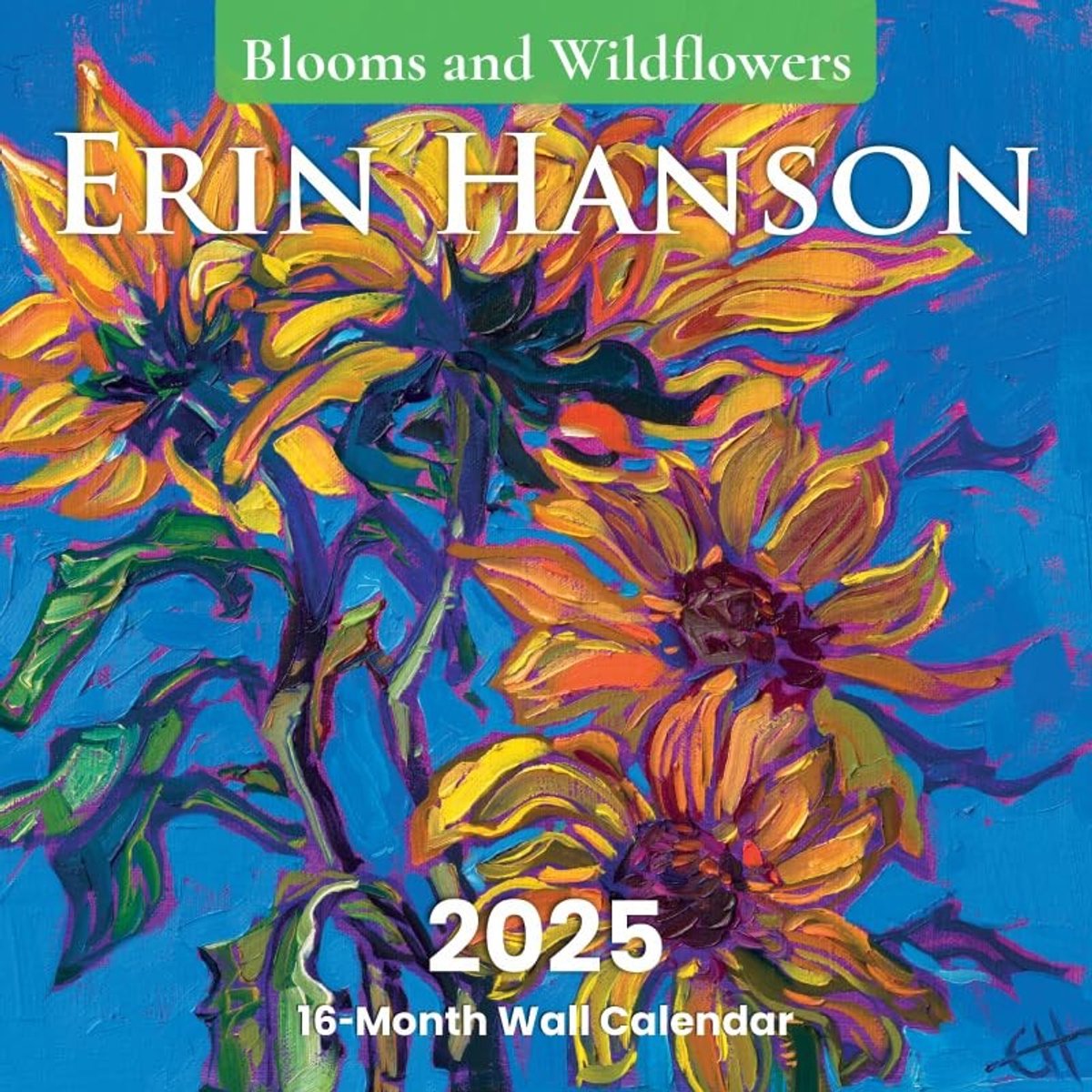 Elzusha - Kalender 2025 met bloemen en landschappen - Maandelijks 30 x 61 cm