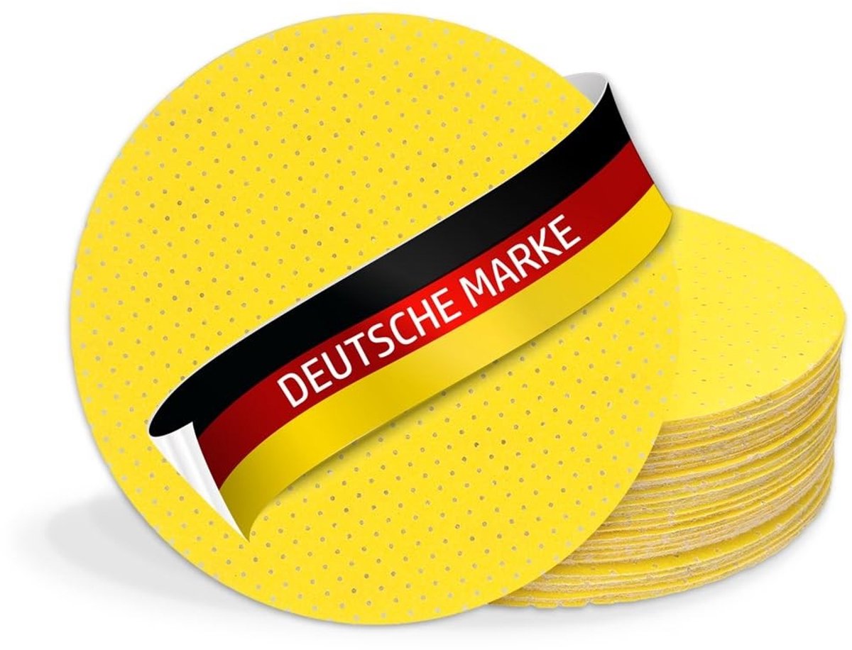 Elzusha - Schuurpapier Schijven - 25 stuks Ø225 mm P180 voor droogbouwschuurmachines