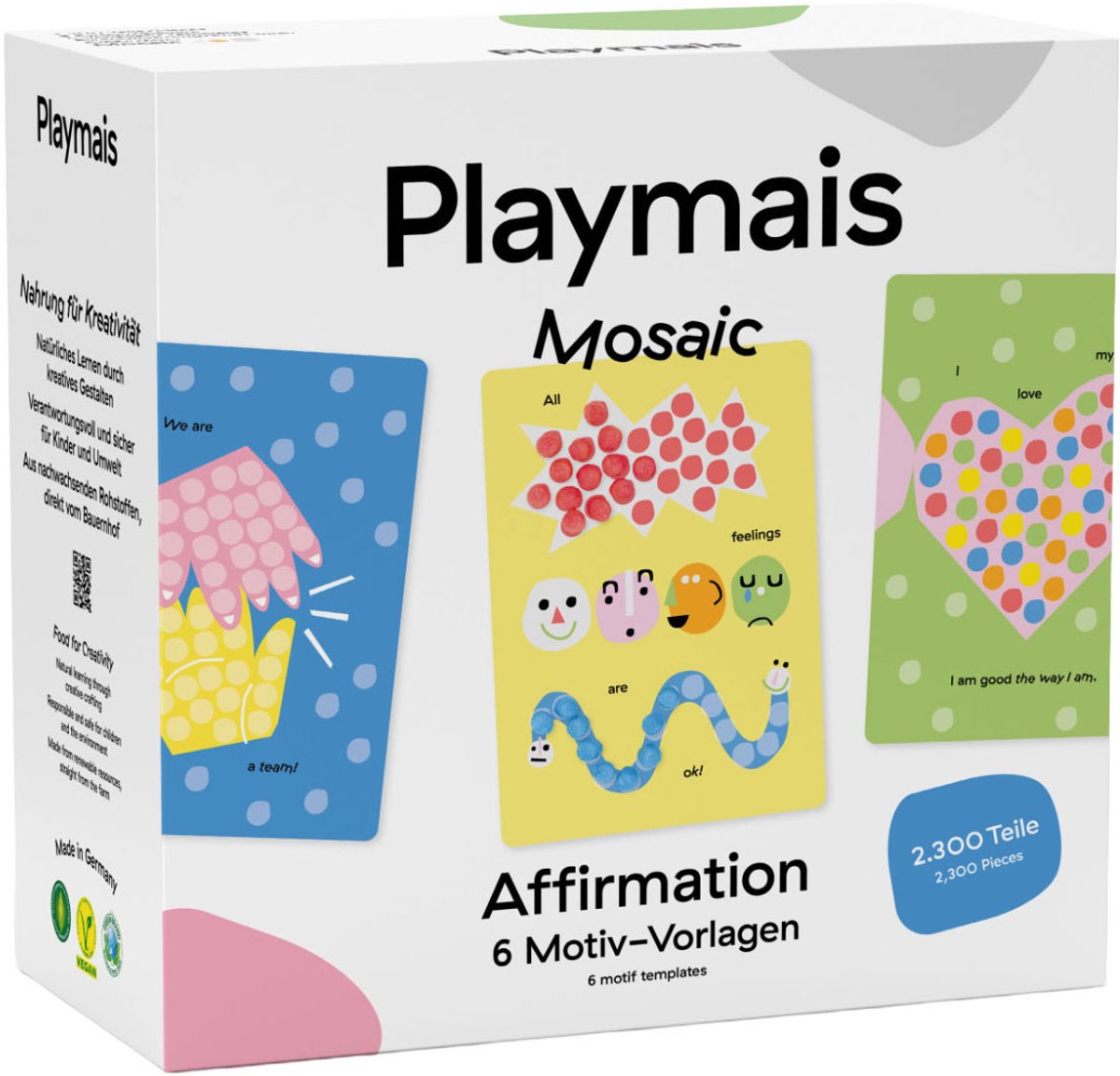 PlayMais mosaic affirmation - 2300 stukjes