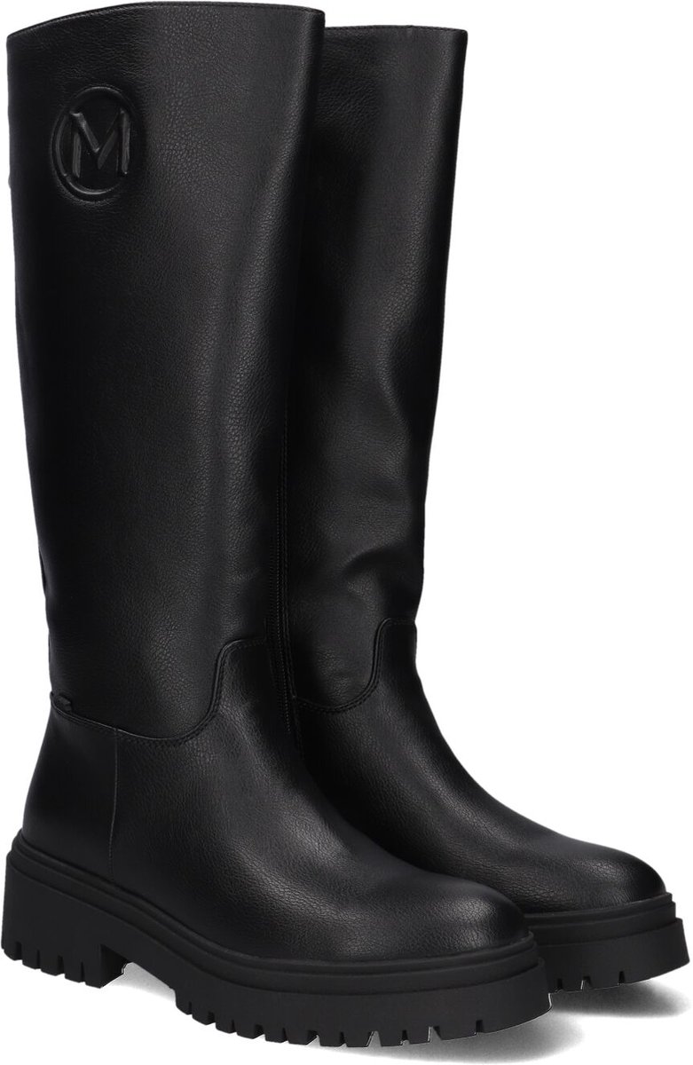 Mexx Maiana Keto Laarzen - Leatherlook - Dames - Zwart - Maat 37