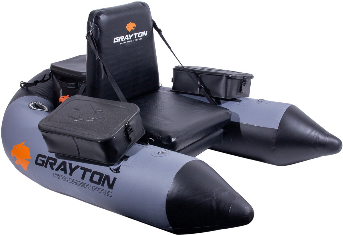 Grayton Kruzer Pro Bellyboat (Incl. Tassen & Reparatieset!) - Belly Boat