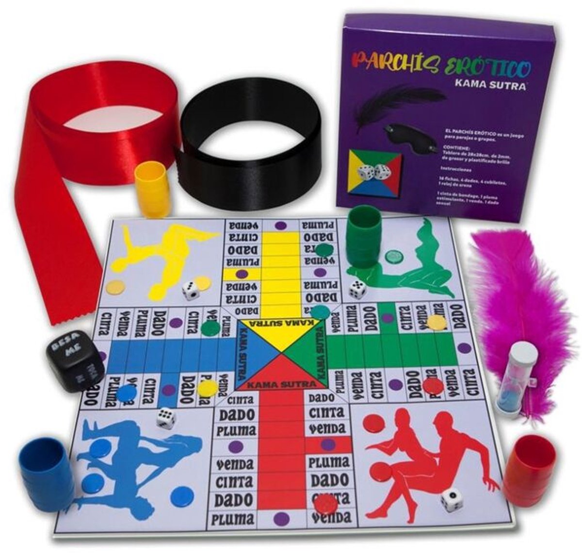 Board Game Erotic Parchis