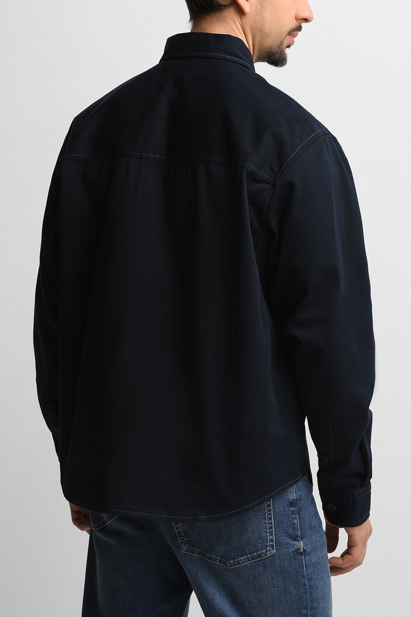 BOSS overhemd met geborduurd logo