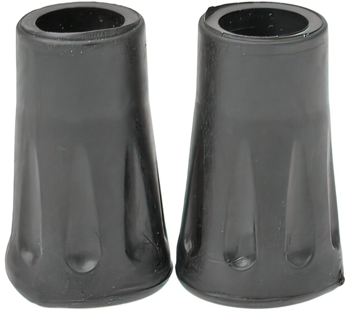 Set van 4 - 11 mm rubberen voetjes Geschikt voor wandelstokken/trekkingstokken