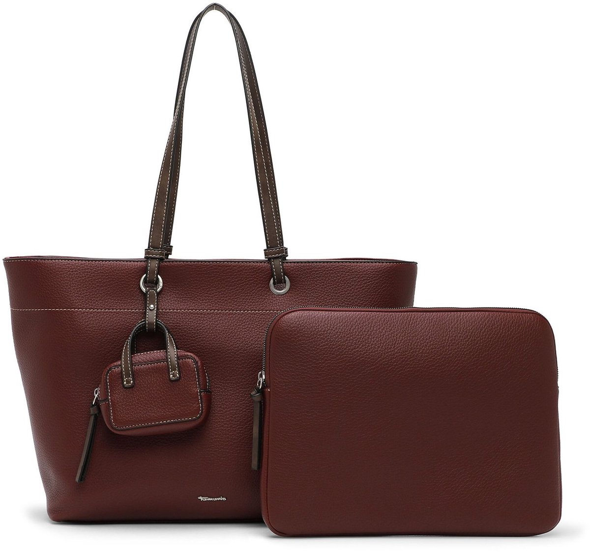 Tamaris Maithe Cityshopper Wine wijnrood