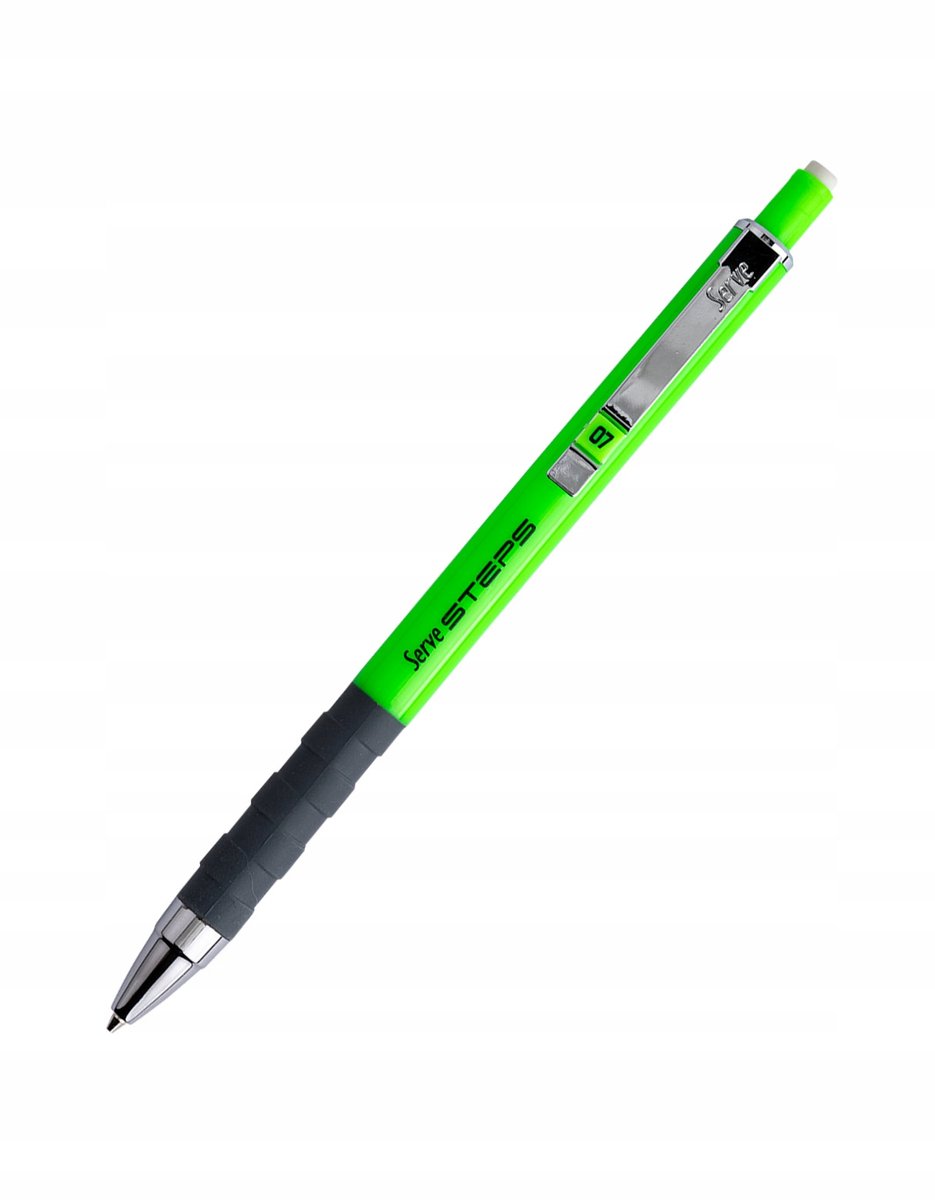 Serveer STEPS Automaat Potlood 0,7 mm Fluo Groen