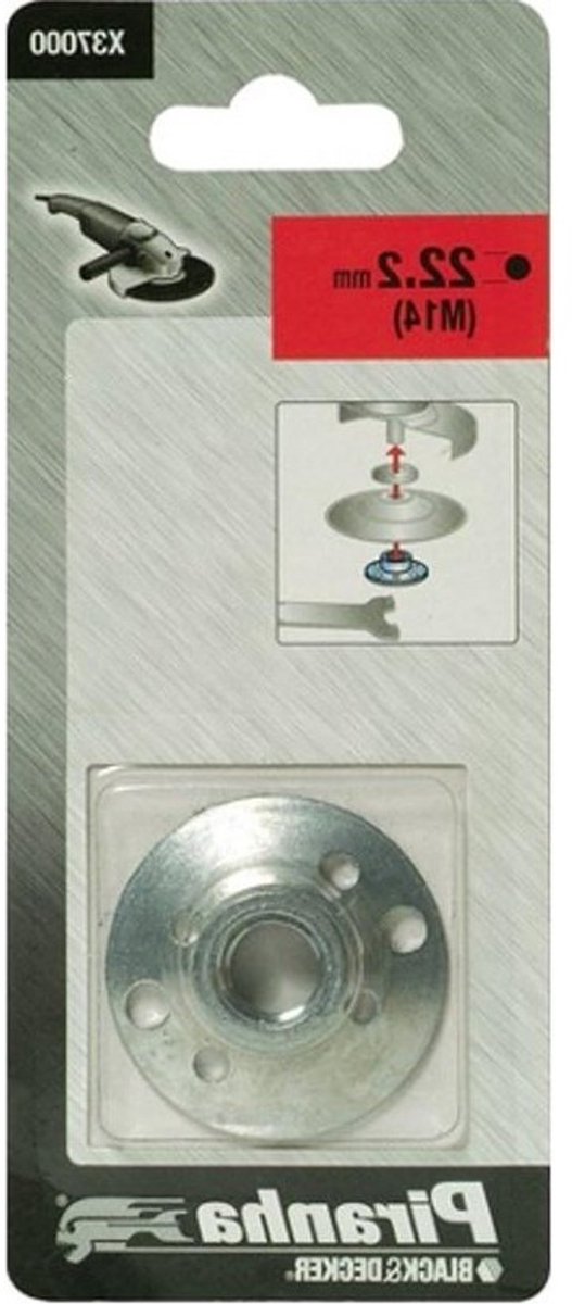 Schuurschijven - Schijven accessoires - Metaal slijpen - Aluminiumoxide schuurmateriaal - 22.2 mm gatgrootte - Zwart