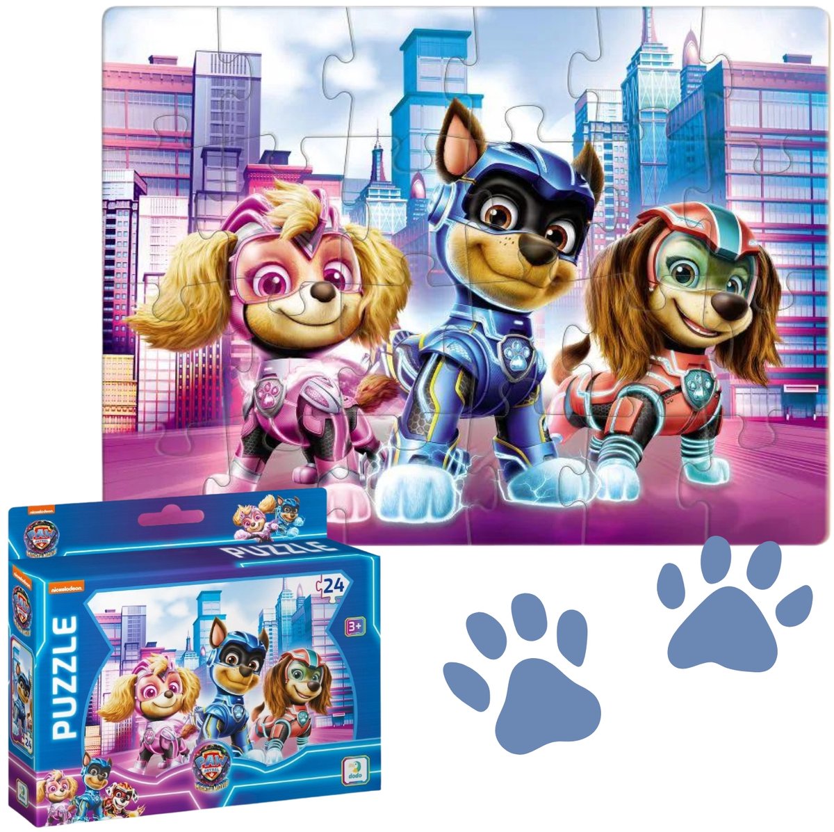 Paw Patrol Puzzel 24 Stukjes - Samen met Vrienden