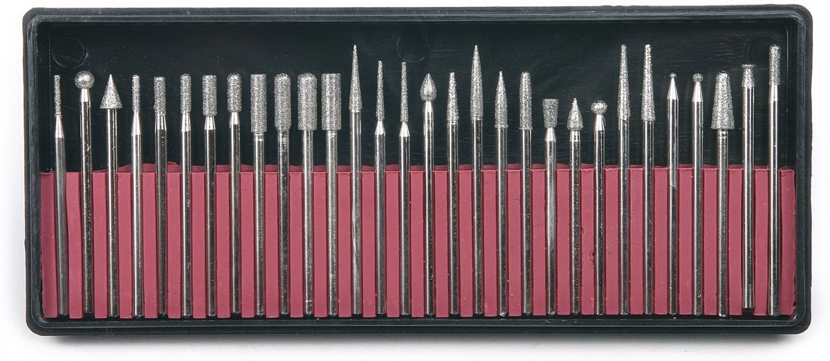 HBM 30 Delige Diamanten Stiftfrezenset