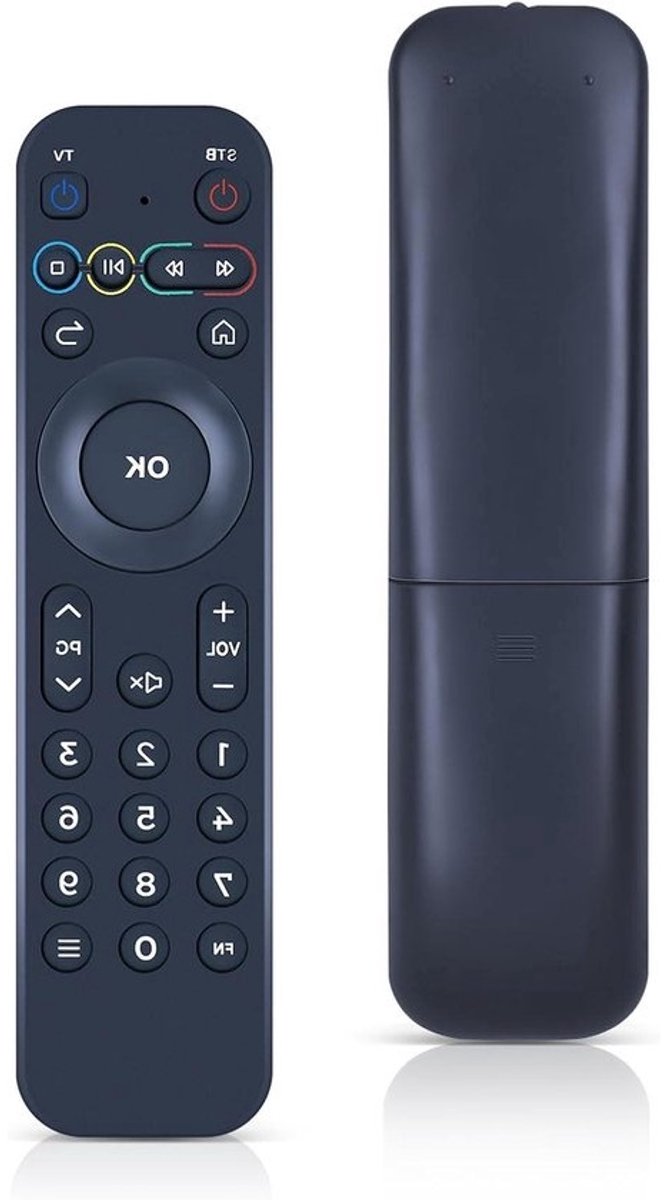 Afstandsbediening Mediaspeler - Afstandsbediening Box - Tv Kijken - Volledig Compatibel - 13.5 cm - Zwart