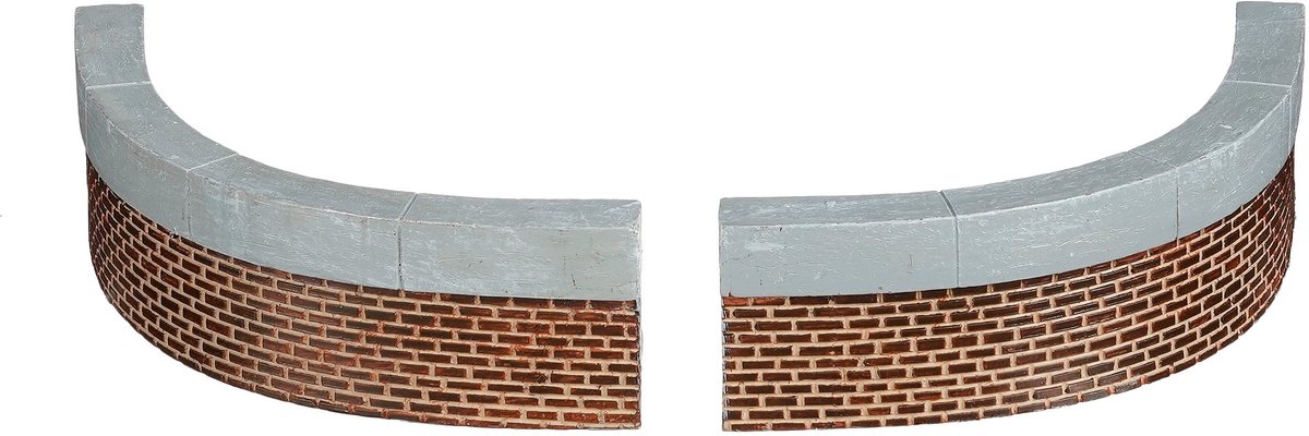 Luville - Curved Wall Small - Set van 2