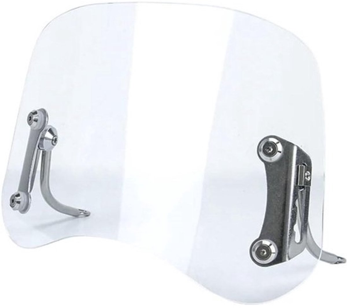 Motorfiets Windscherm - Scooter Deflector - Comfortabel Rijden - Universele Pasvorm - 36x21x15 cm - Helder