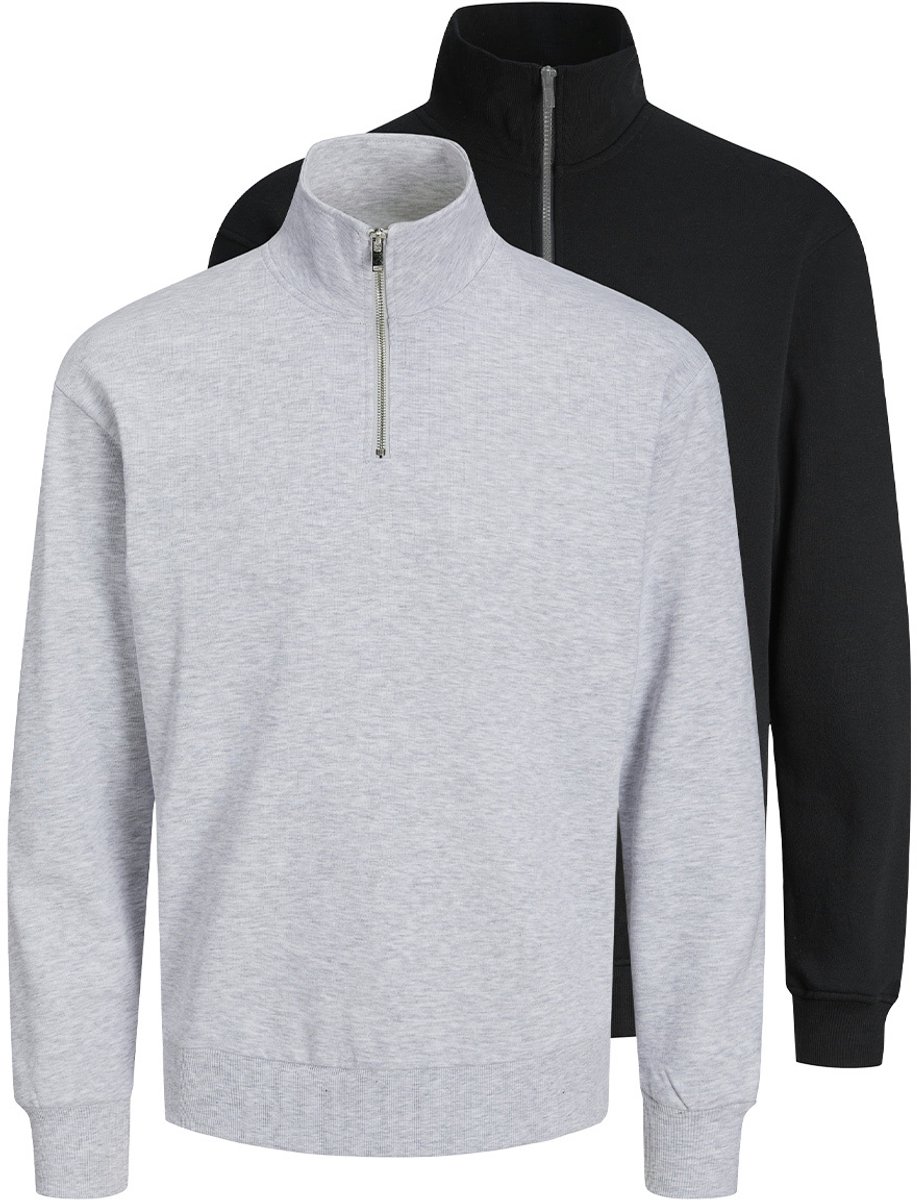 Jack & Jones Heren sweattroyer 2 pack Bradley