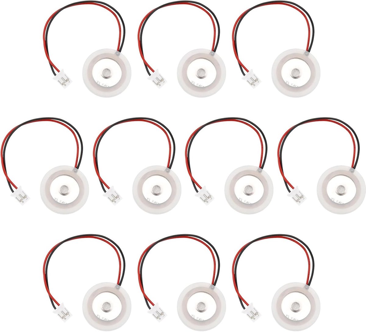 10 Stuks 16mm Ultrasone Vernevelaar Mistmaker Set met 5um Keramische Filmplaat en Silicone Onderdelen voor Luchtbevochtiger