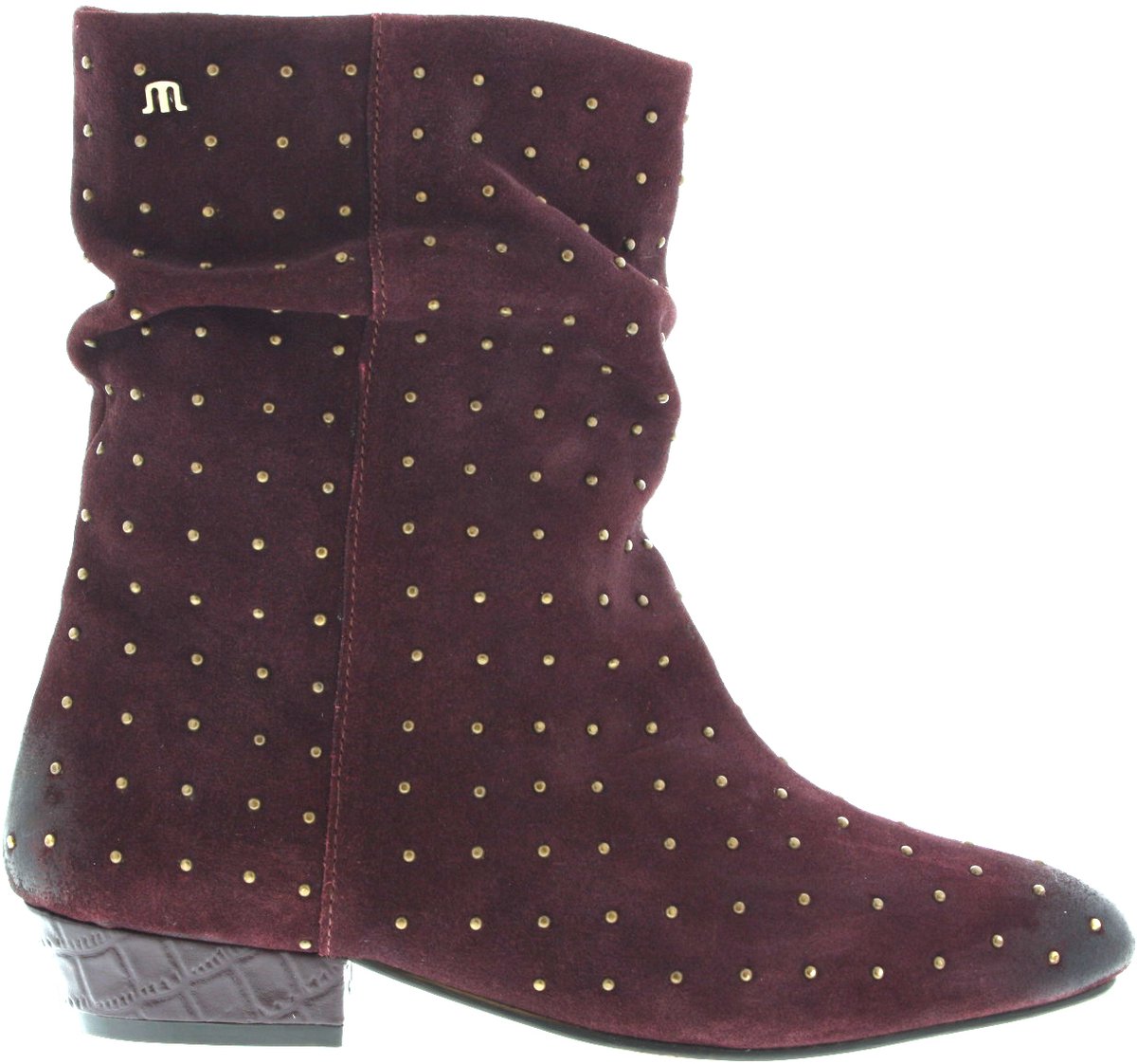 Maruti Amina Enkellaarsjes Dames - Bordeaux - Maat 39