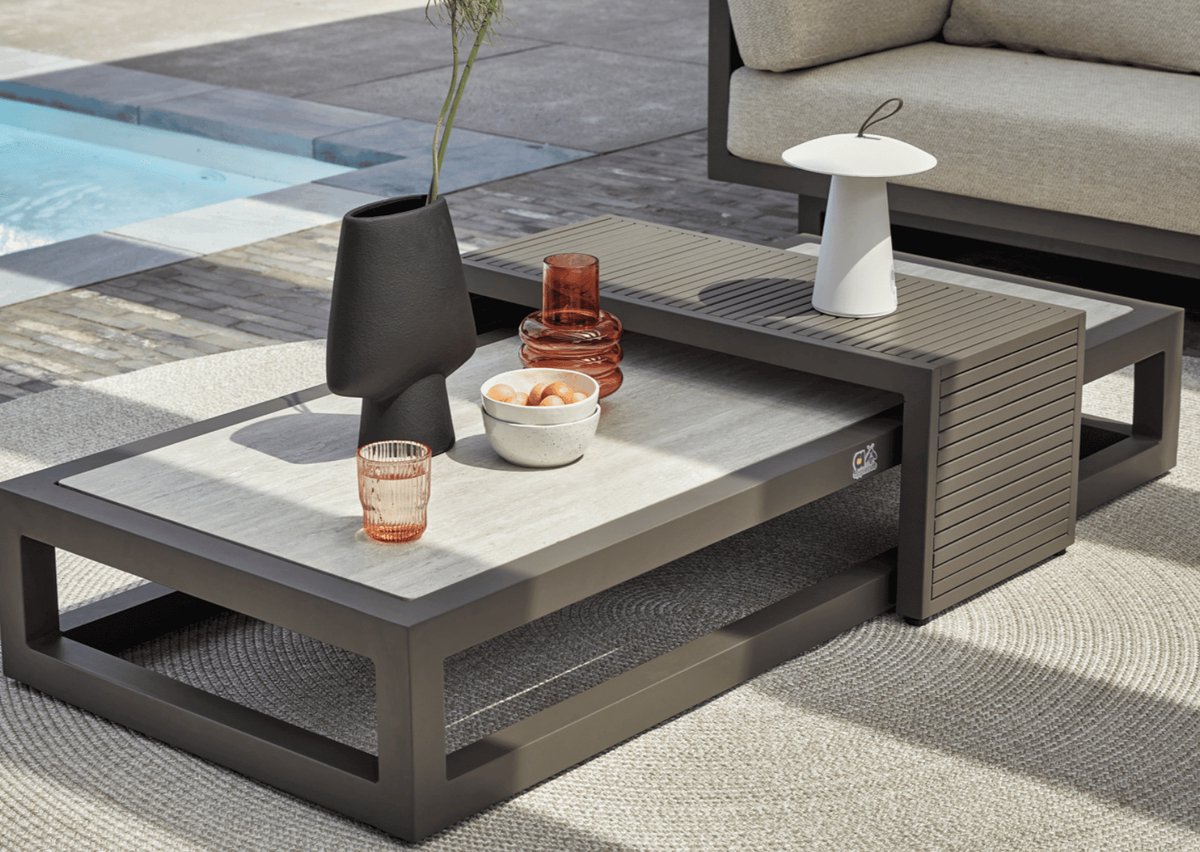 Apple Bee Santorini Rope Loungeset 5-delig Nr.1 - Rechts Lang