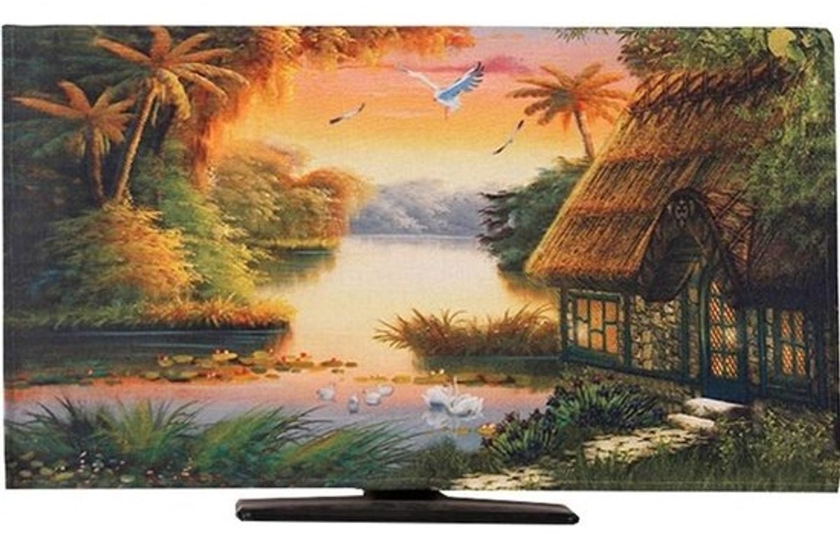 TV Hoes - Televisie Beschermhoes - Scherm Beschermen - Universele Compatibiliteit - 30/32 inch - Grijs