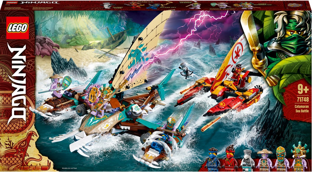 Bol.com LEGO NINJAGO Catamaran zeeslag 71748 aanbieding