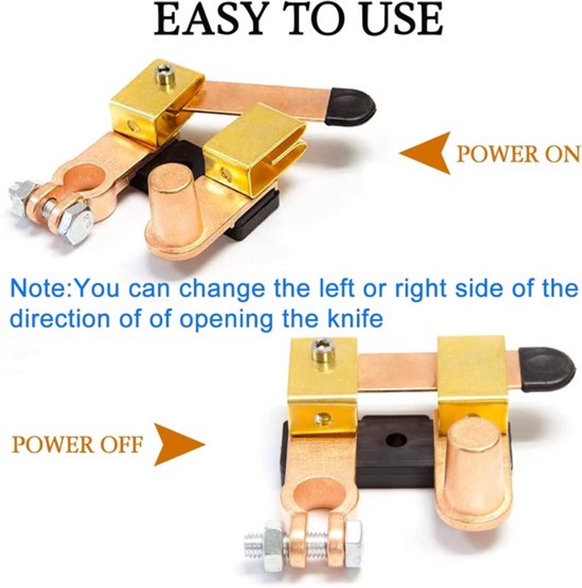 Dailygoody - Hoofdschakelaar - Accu Isolator - Voor Marine en Auto - 12V en 24V