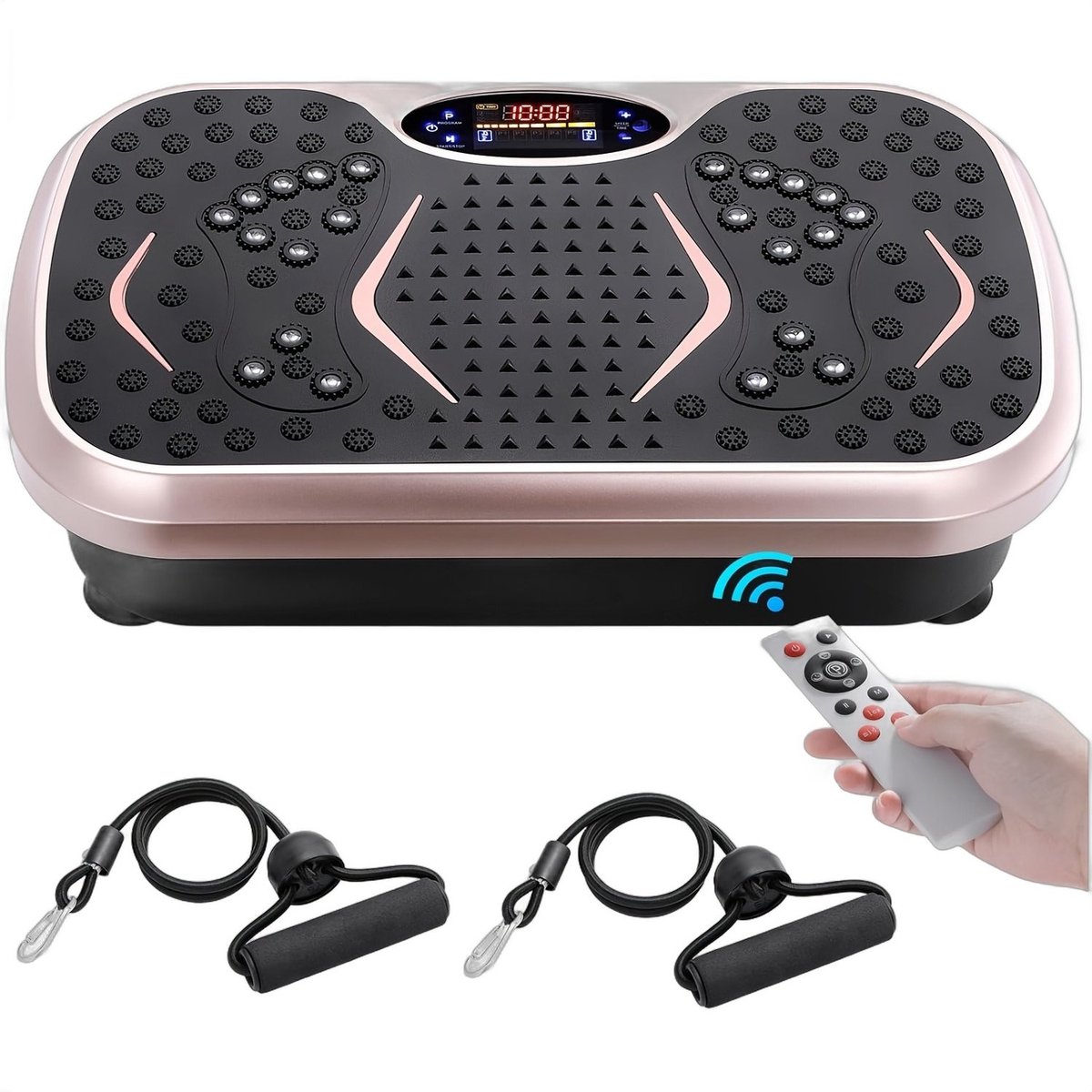 Currero Vibration Plate - Trilplaat Fitness - Vibratieplaat - Trilplaat - Fitnessapparaat - Bloedsomloop - Thuis Trainen