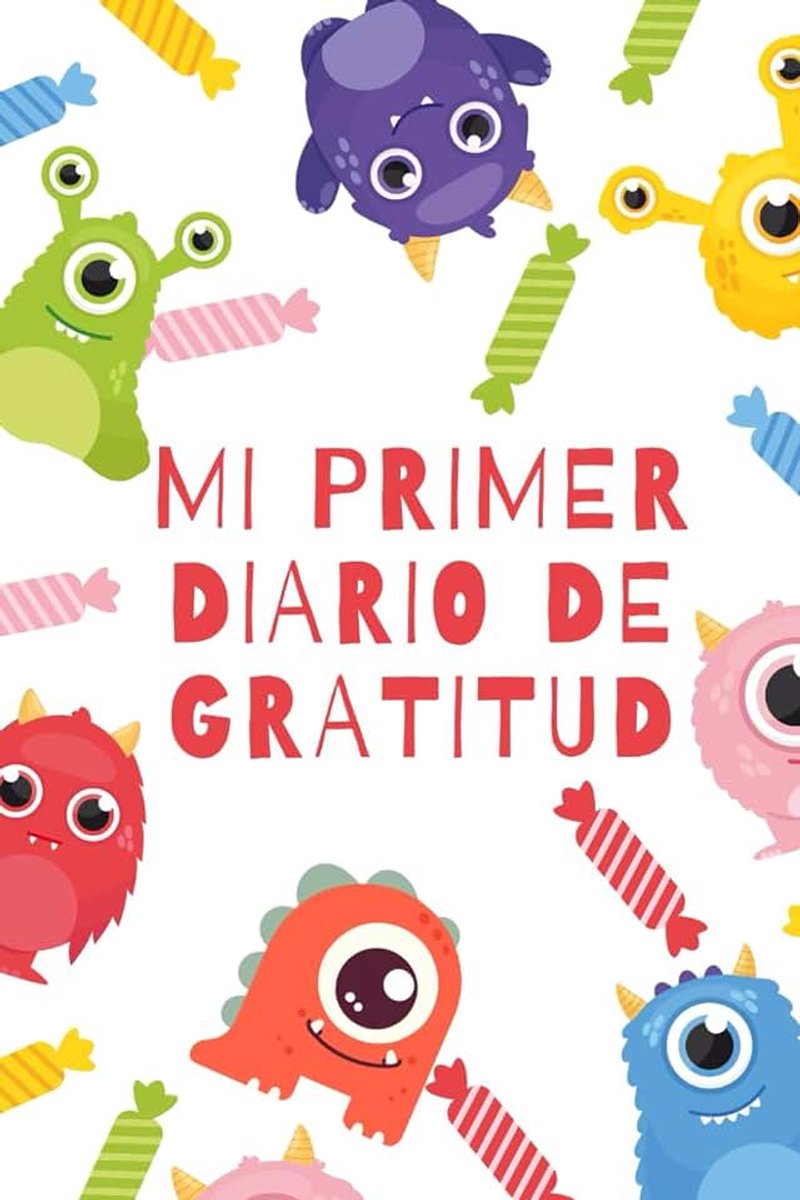 Primer diario de gratitud para niños: Ideal para fomentar agradecimiento y gratitud en niños a partir de 6 años