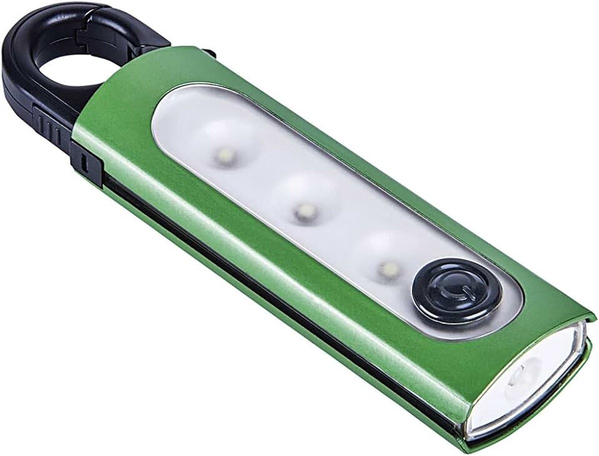 Moses. 9736 - Expedition natuurlijke multifunctionele karabijnlamp, 4-voudig gesorteerd, meerkleurig