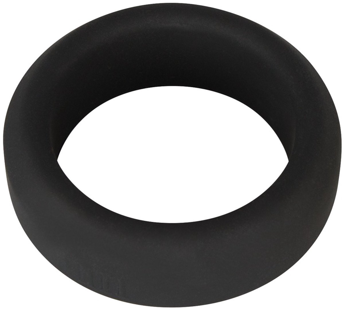 Black Velvets – Siliconen Penis Ring voor  en Krachtige Erecties 32 mm - Zwart
