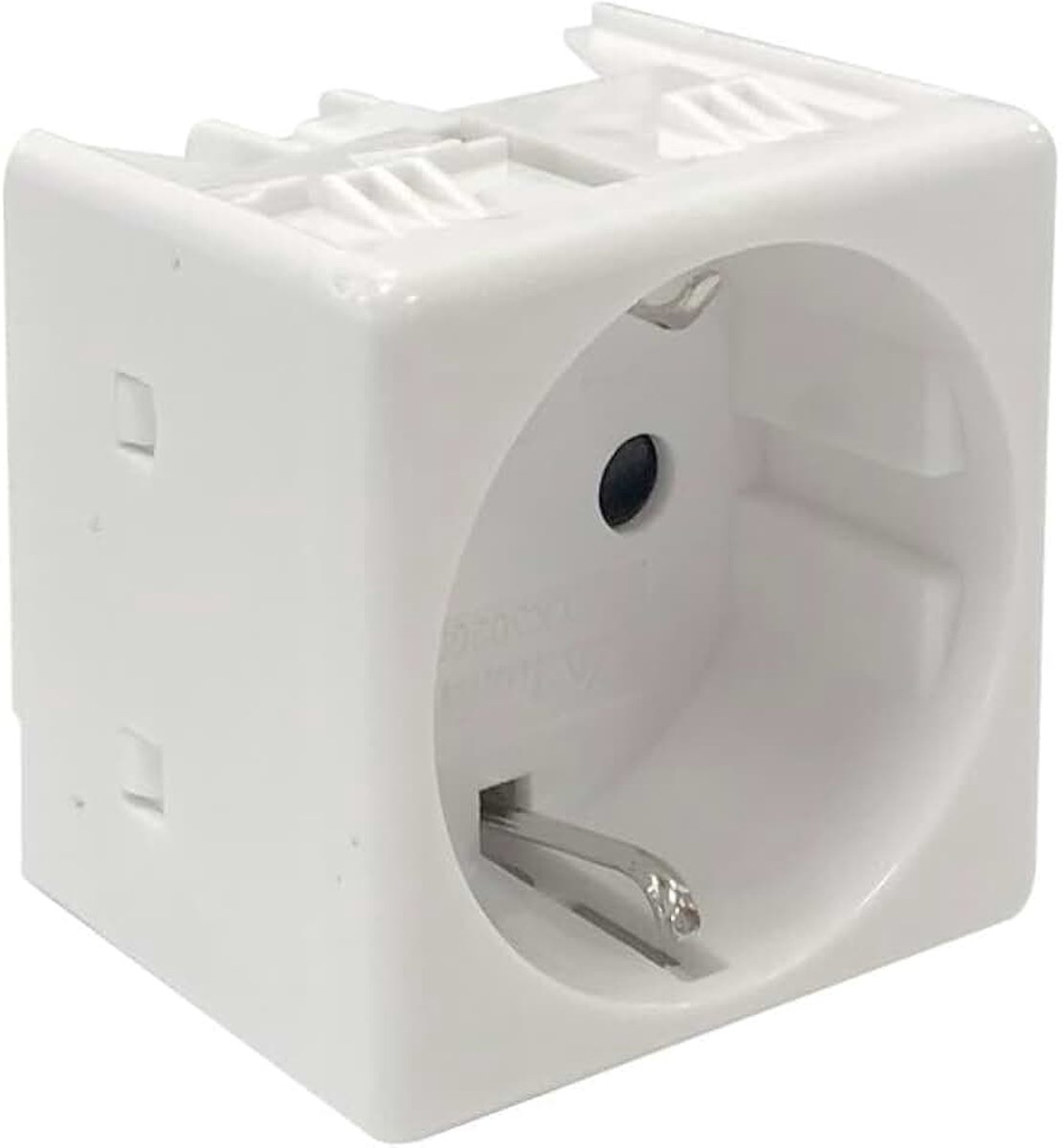Ontspanner, biedt bescherming tegen onbedoeld contact, perfect om veilige elektrische installaties te garanderen.