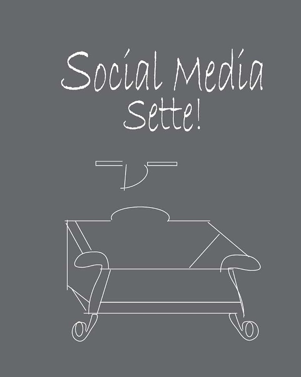 Social Media Settee